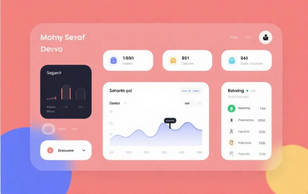 数据面板与趋势可视化示意