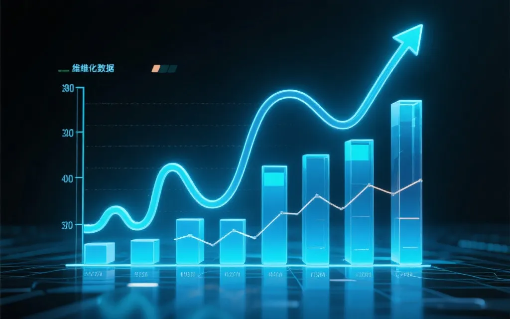 计划数据趋势变化图表